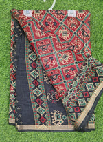 Load image into Gallery viewer, Patola Print Soft Diva Silk Saree
