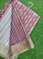 Load image into Gallery viewer, Beautiful Digital Print Matka Silk Saree
