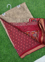 Load image into Gallery viewer, Printed Soft Diva Silk Saree
