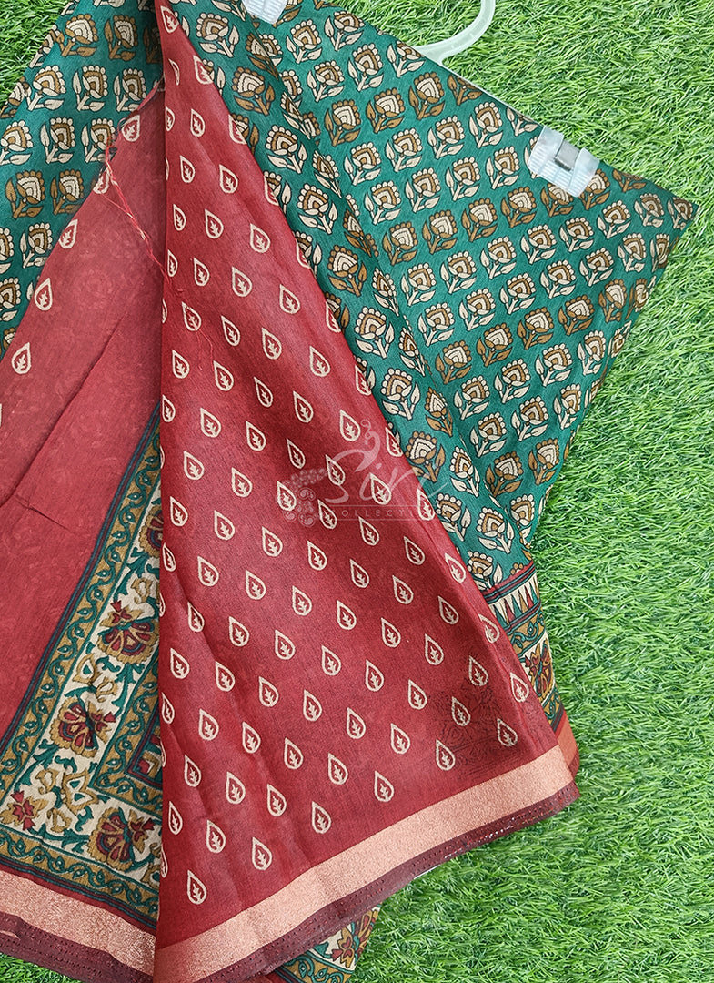 Printed Soft Diva Silk Saree