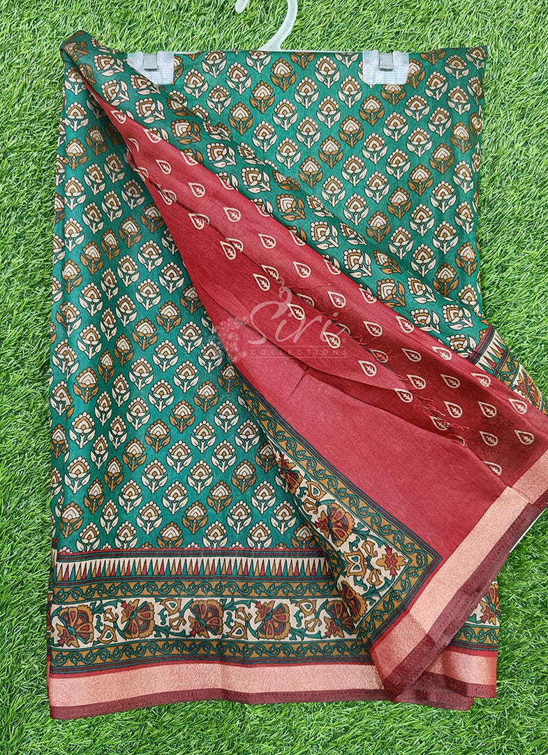 Printed Soft Diva Silk Saree