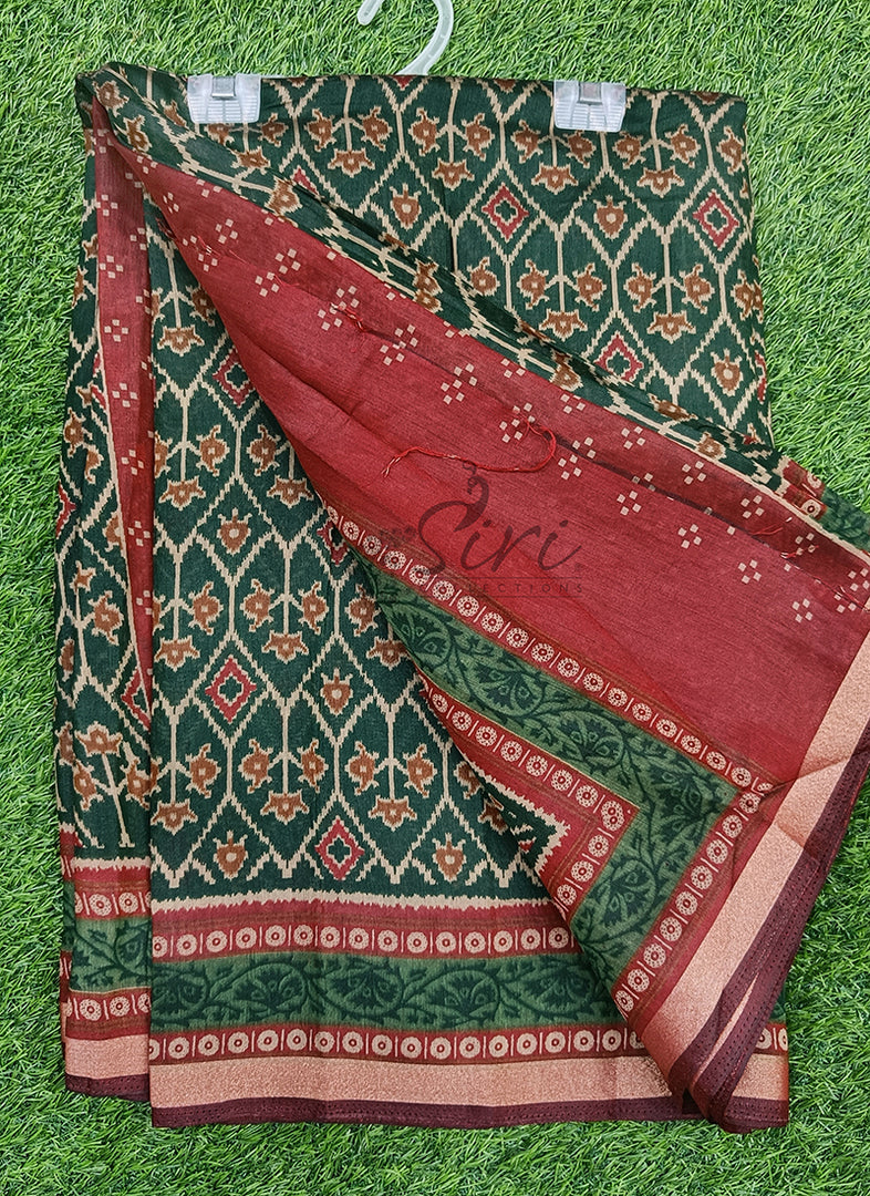 Printed Soft Diva Silk Saree