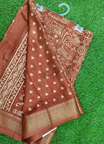 Load image into Gallery viewer, Printed Fancy Silk Saree
