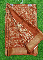 Load image into Gallery viewer, Printed Fancy Silk Saree
