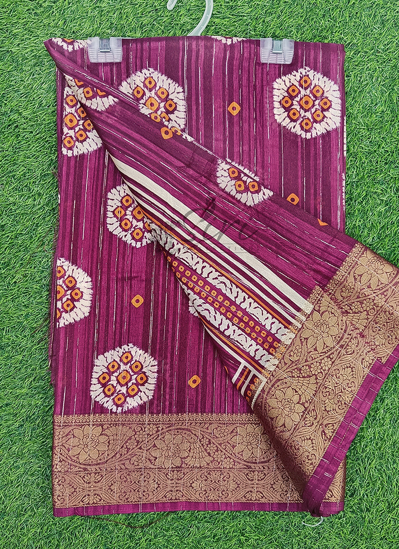 Latest Fancy Soft Silk Saree