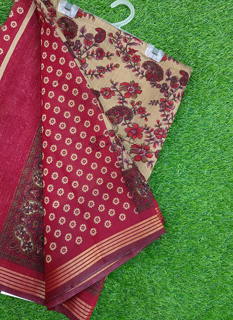 Printed Soft Diva Silk Saree