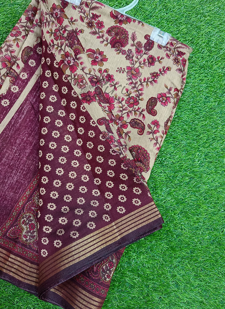 Printed Soft Diva Silk Saree