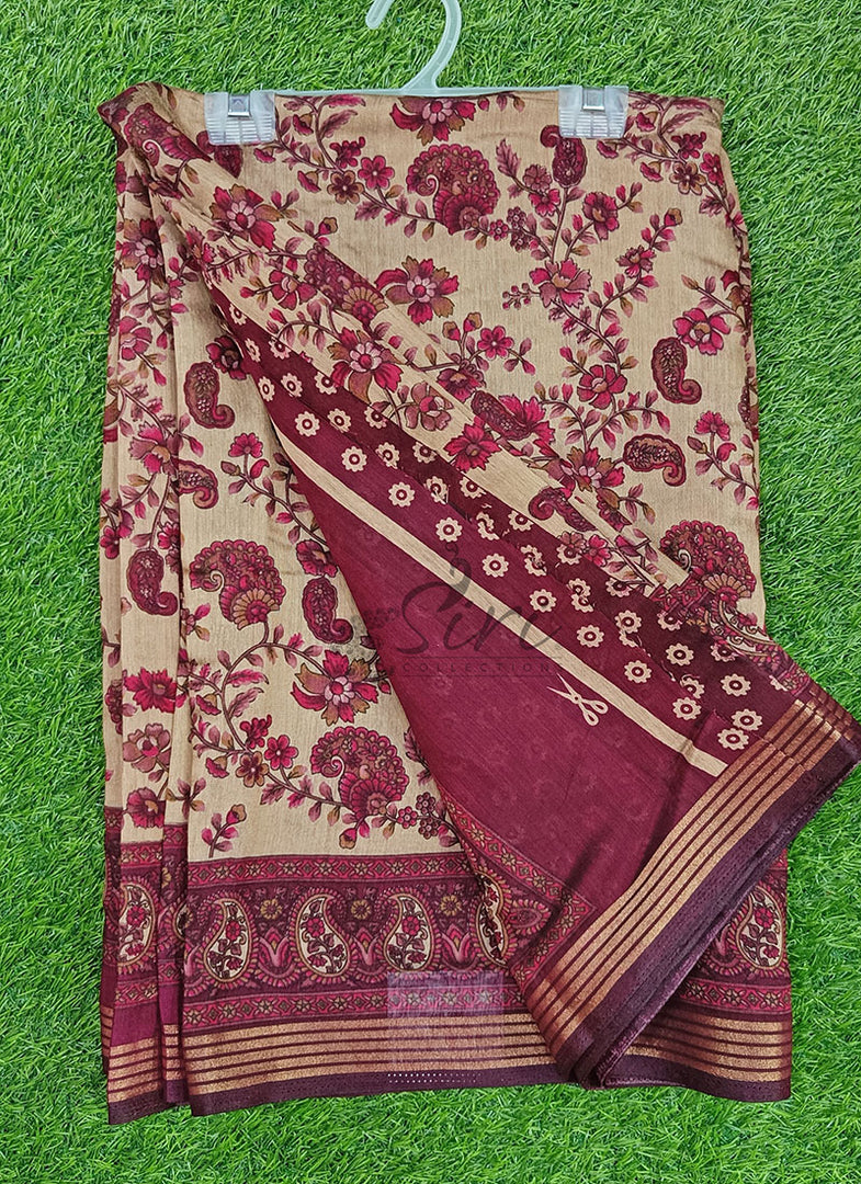 Printed Soft Diva Silk Saree