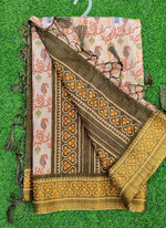 Load image into Gallery viewer, Beautiful Digital Print Matka Silk Saree
