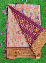 Load image into Gallery viewer, Beautiful Digital Print Matka Silk Saree
