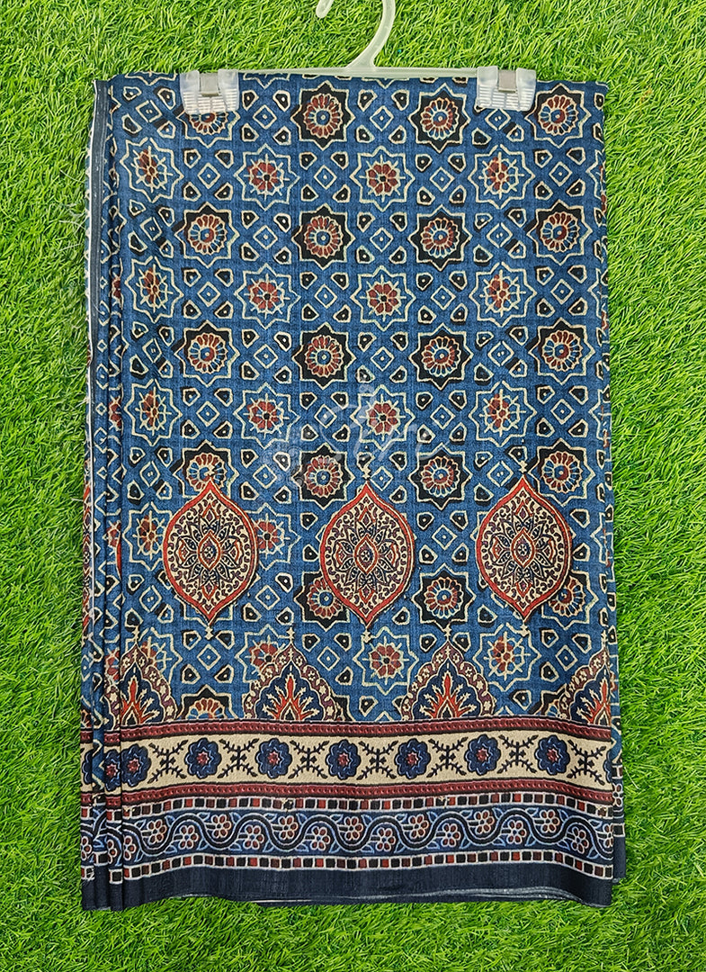 Beautiful Digital Print Premium Tussar Saree