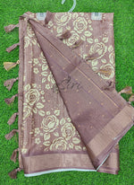 Load image into Gallery viewer, Beautiful Digital Print Fancy Silk Saree
