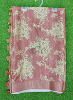 Load image into Gallery viewer, Beautiful Digital Print Fancy Silk Saree

