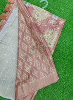 Load image into Gallery viewer, Beautiful Digital Print Fancy Silk Saree
