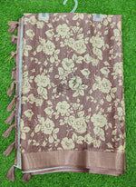Load image into Gallery viewer, Beautiful Digital Print Fancy Silk Saree
