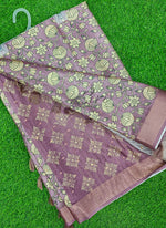 Load image into Gallery viewer, Beautiful Digital Print Fancy Silk Saree
