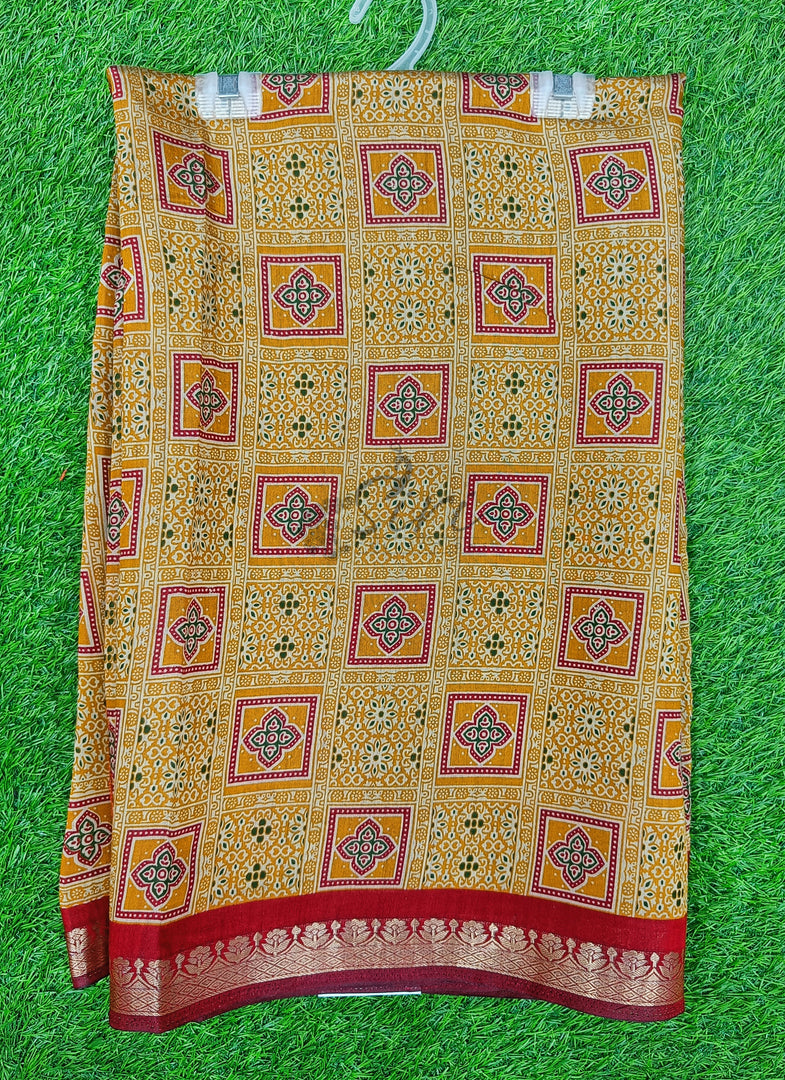 Printed Soft Diva Silk Saree
