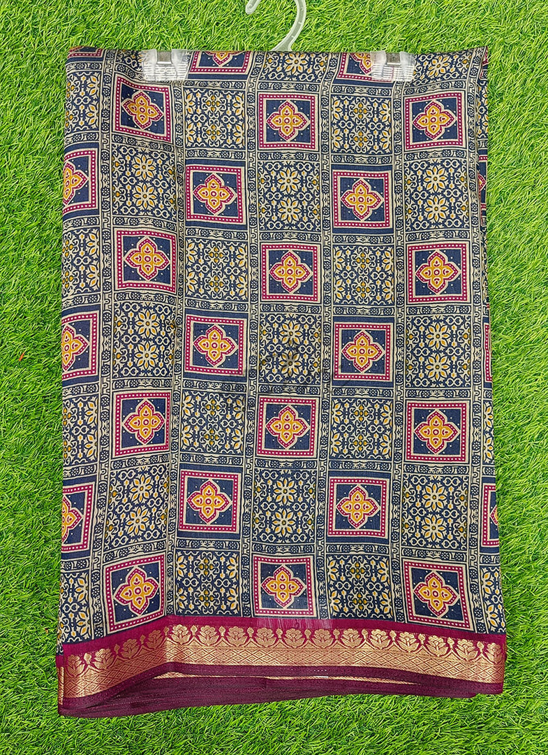 Printed Soft Diva Silk Saree