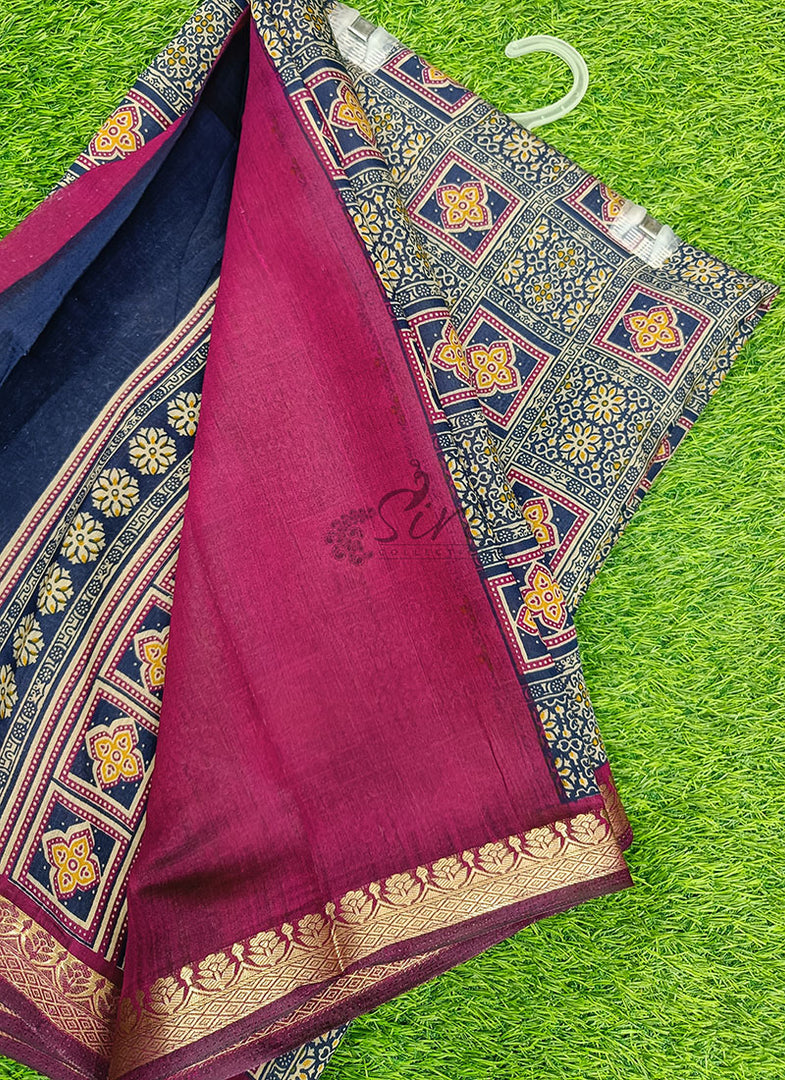 Printed Soft Diva Silk Saree