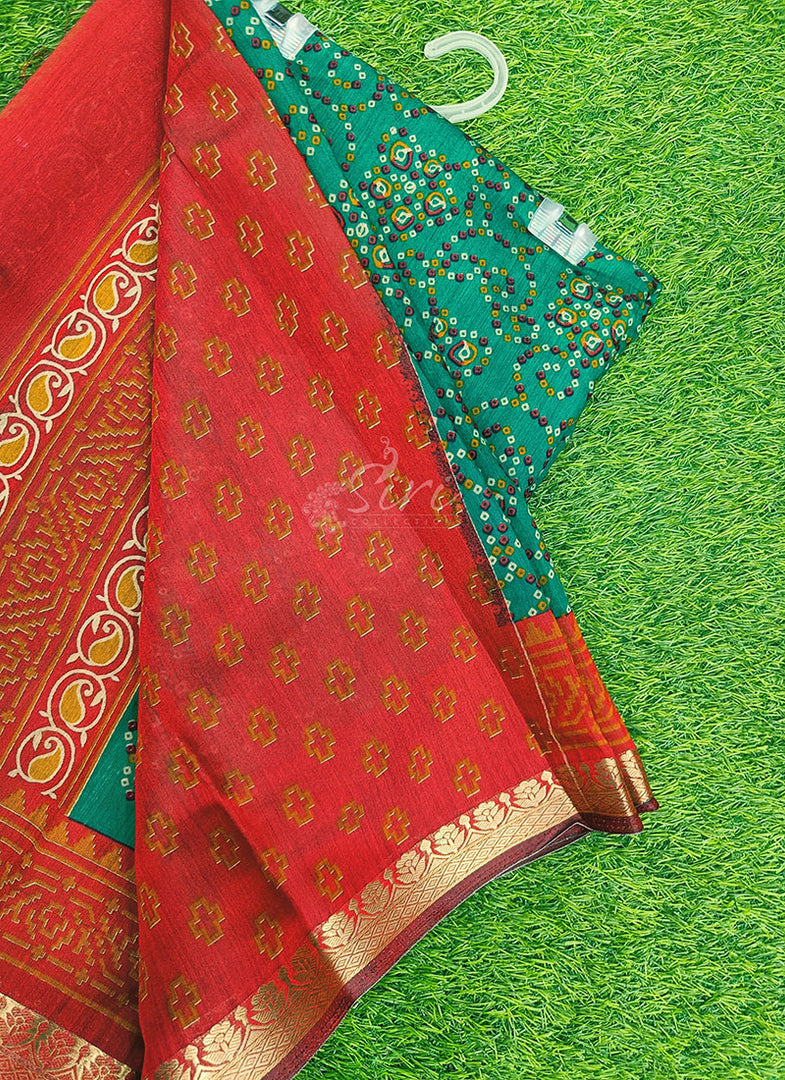 Printed Soft Diva Silk Saree