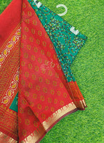 Load image into Gallery viewer, Printed Soft Diva Silk Saree
