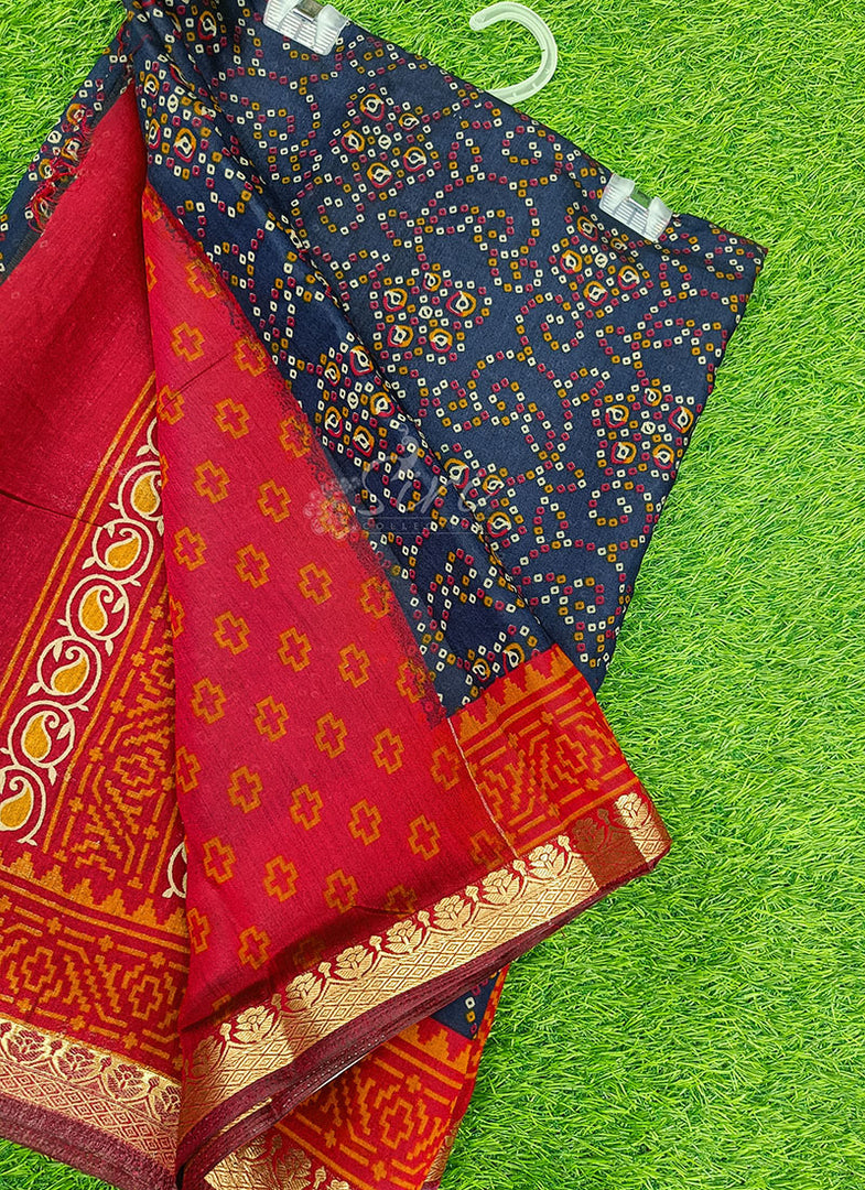Printed Soft Diva Silk Saree
