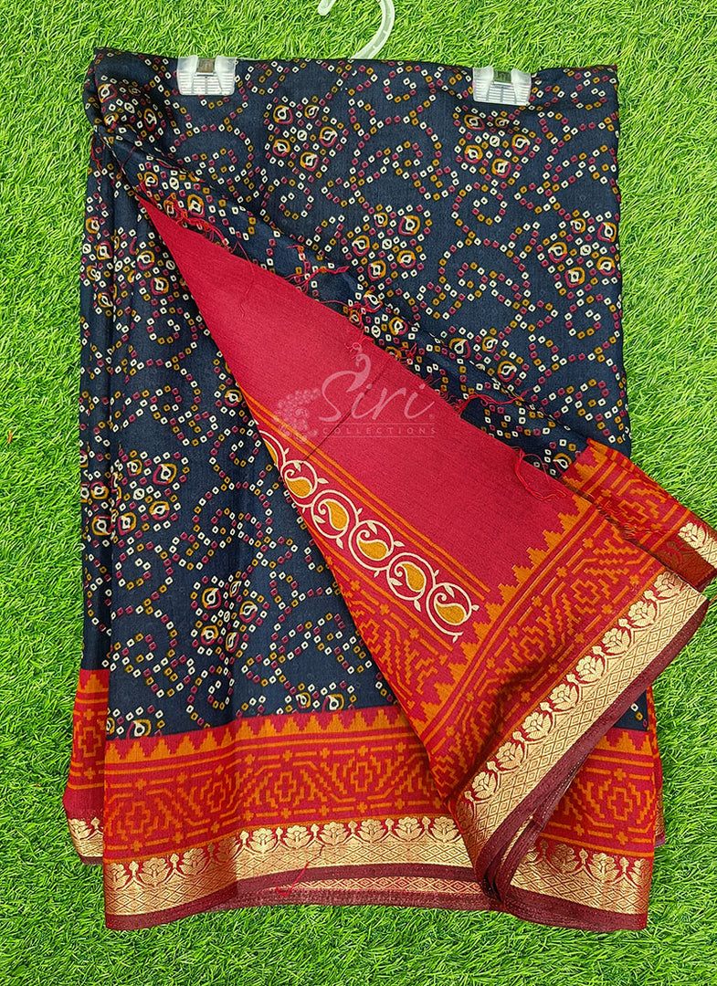 Printed Soft Diva Silk Saree