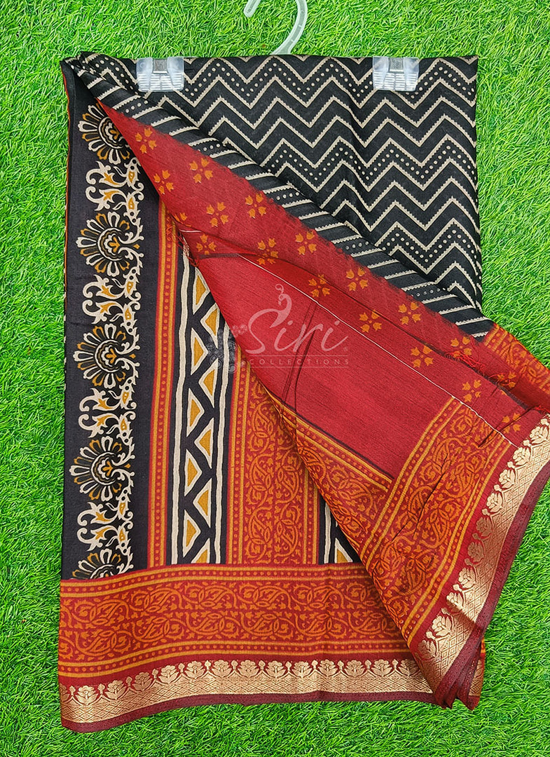 Printed Soft Diva Silk Saree