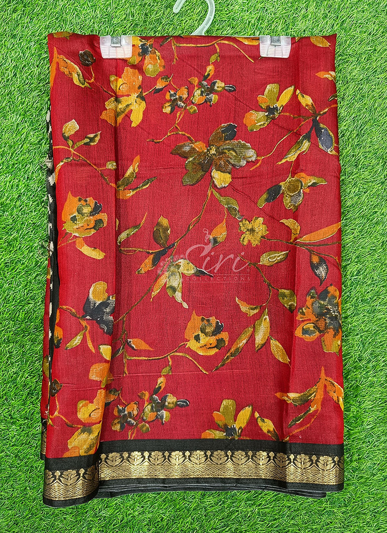 Printed Soft Diva Silk Saree