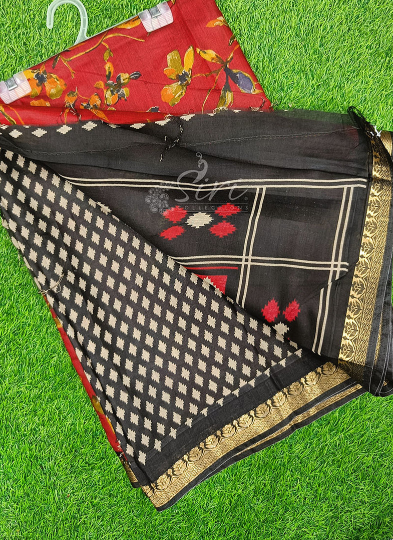 Printed Soft Diva Silk Saree