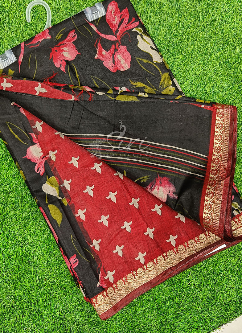 Printed Soft Diva Silk Saree