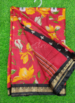Load image into Gallery viewer, Printed Soft Diva Silk Saree
