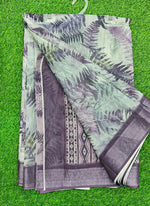Load image into Gallery viewer, Lovely Digital Print Linen Saree

