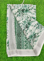 Load image into Gallery viewer, Lovely Digital Print Linen Saree
