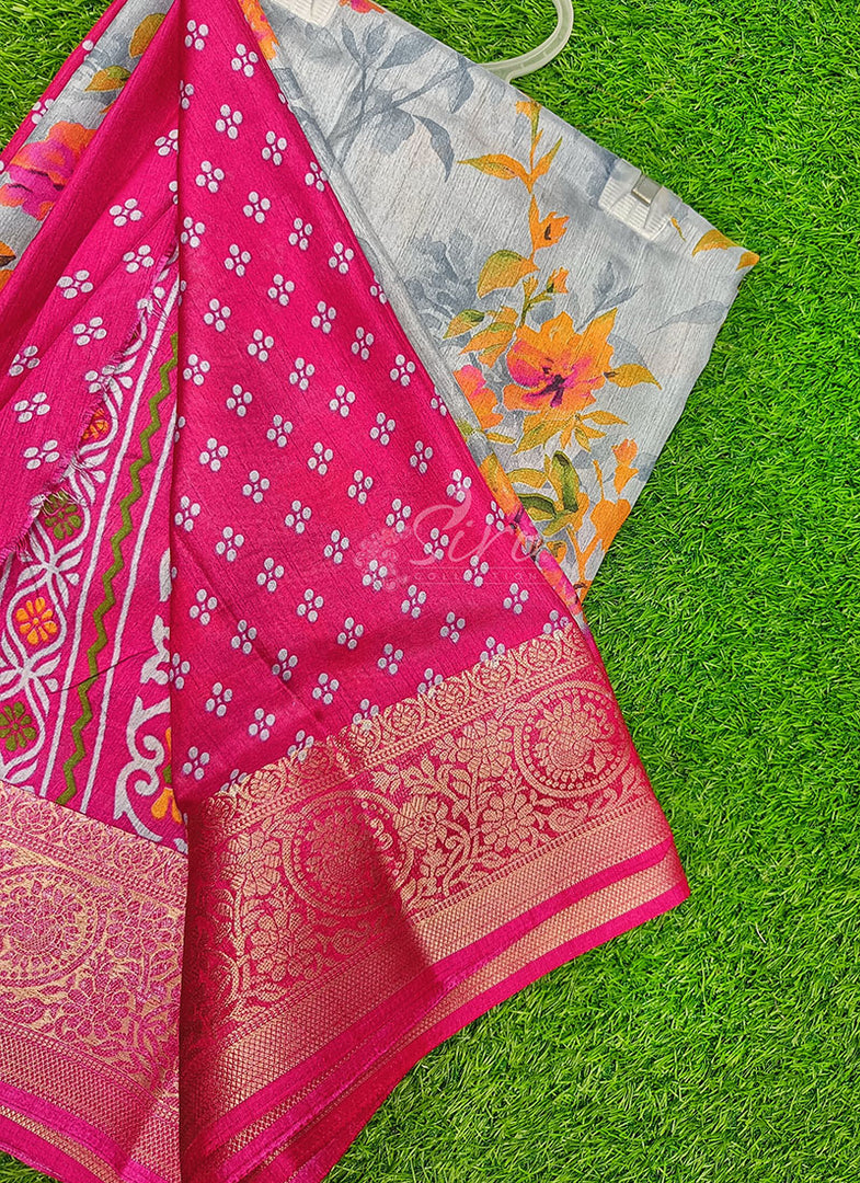 Beautiful Soft Fancy Silk Saree