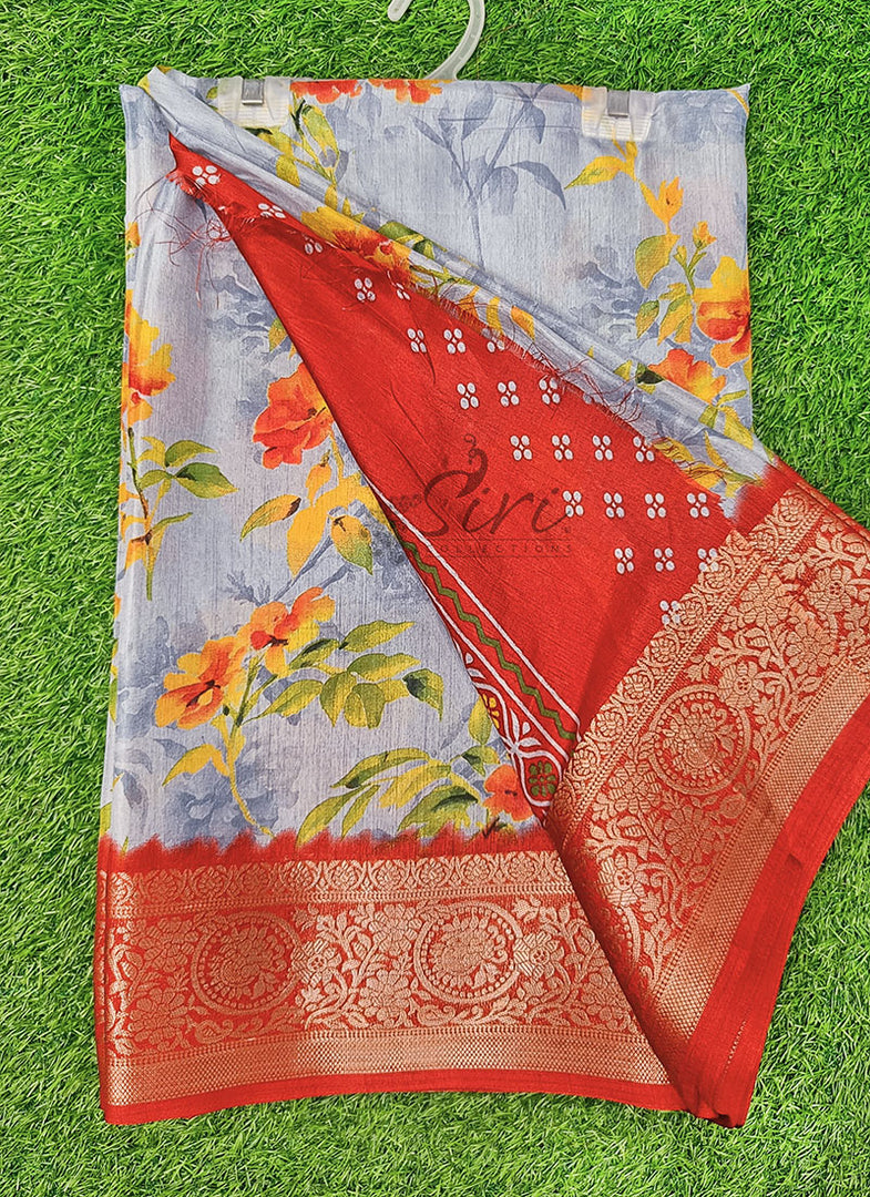 Beautiful Soft Fancy Silk Saree