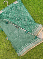Load image into Gallery viewer, Elegant Digital Print Chanderi Saree
