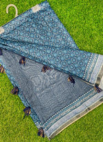 Load image into Gallery viewer, Elegant Digital Print Chanderi Saree
