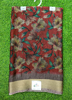 Load image into Gallery viewer, Beautiful Printed Jute Cotton Saree
