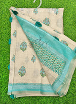 Load image into Gallery viewer, Elegant Digital Print Chanderi Saree
