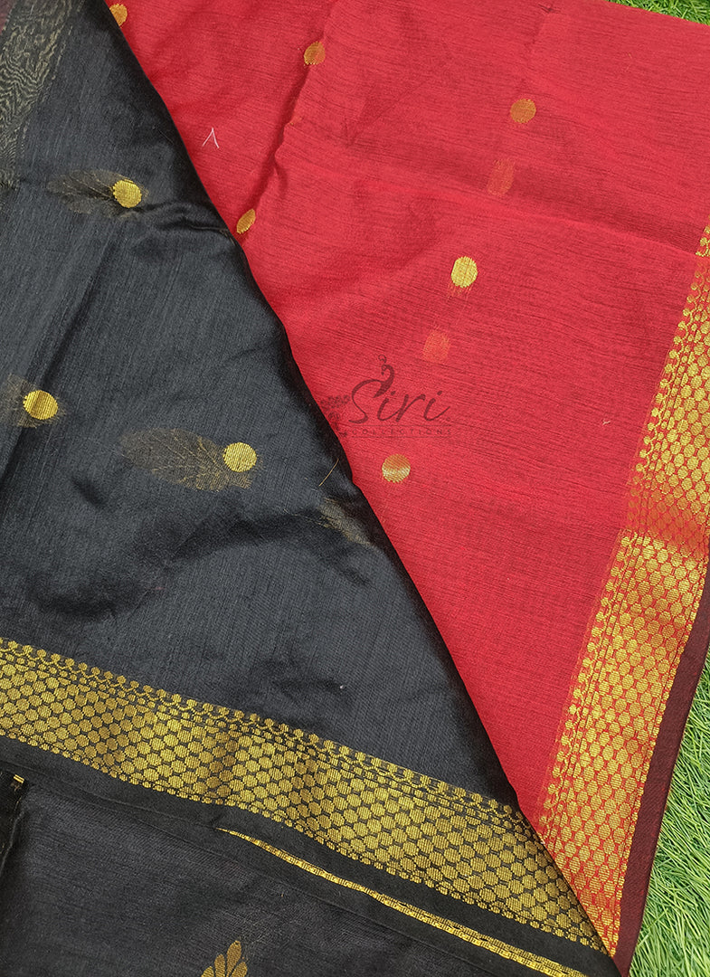 Festive Fancy Maheshwari Cotton Silk Saree