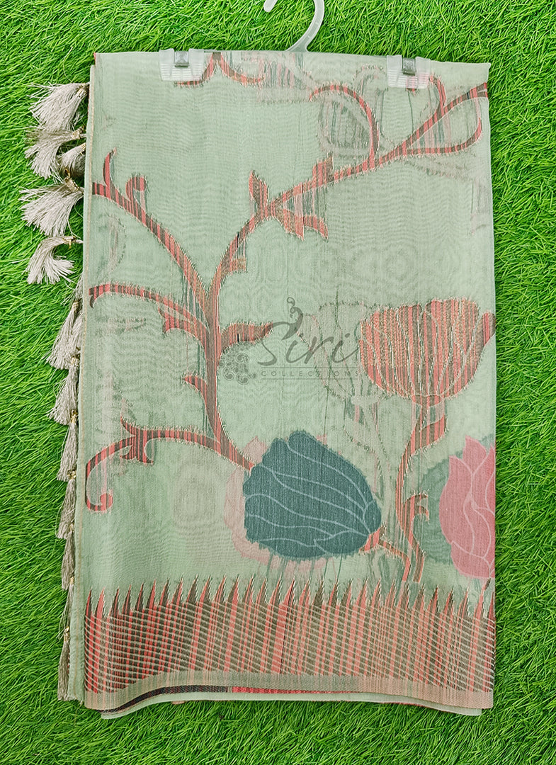 Beautiful Fancy Cotton Saree