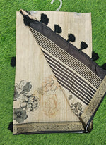 Load image into Gallery viewer, Beautiful Digital Print Fancy Tussar Saree