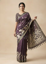 Load image into Gallery viewer, Beautiful Digital Print Fancy Tussar Saree