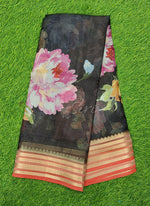 Load image into Gallery viewer, Lovely Digital Print Kota Saree in Vidarbha borders