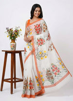 Load image into Gallery viewer, Beautiful Kota Saree in Hand Brush Paint