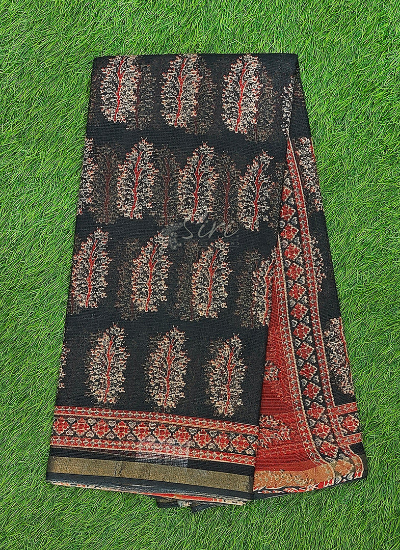 Beautiful Printed Pure Cotton Kota Saree