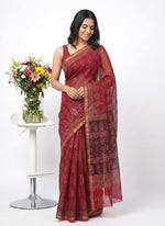 Load image into Gallery viewer, Beautiful Printed Pure Cotton Kota Saree