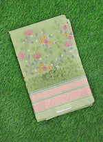 Load image into Gallery viewer, Elegant Supernet Saree in Embroidery Work