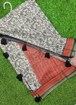 Load image into Gallery viewer, Beautiful Digital Print Chanderi Saree